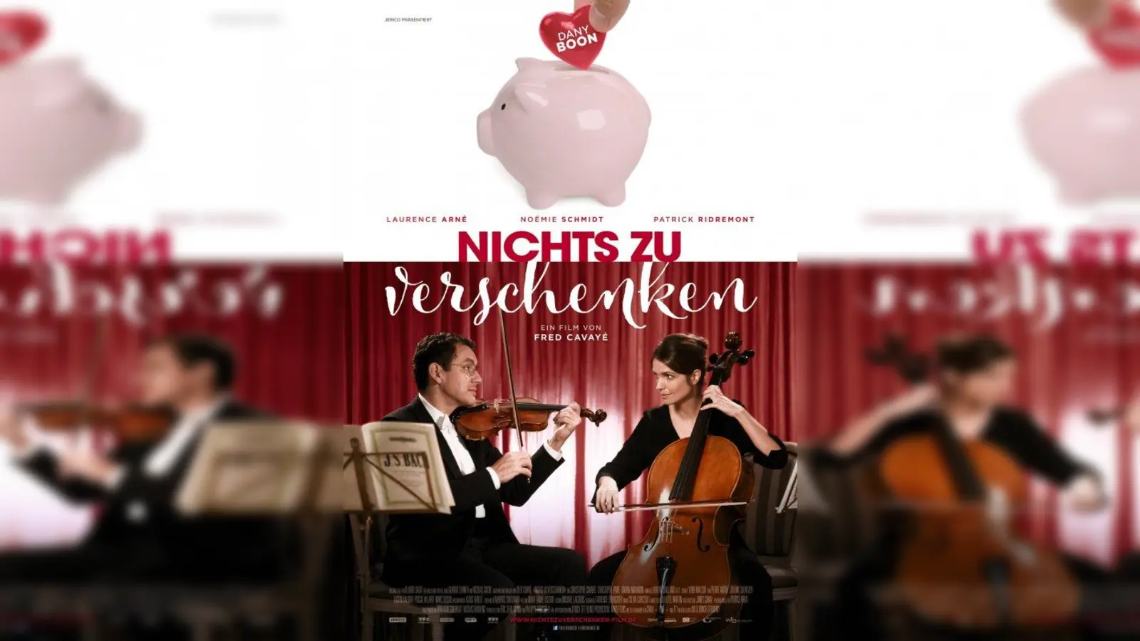 Ein Sparfuchs kommt ins Schwitzen: Bei François (Dany Boon) und Valérie (Laurence Arné) funkt es. (Foto: Filmplakat)