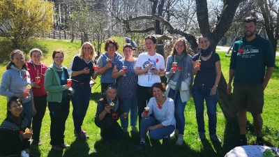 Die Teilnehmer hatten ein abwechslungsreiches Jugendleitertreffen. (Foto: Kreisverband)