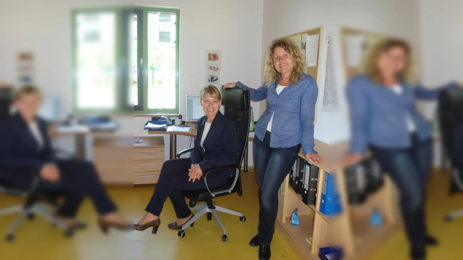 Ulrike Förster gibt ihrem Platz an Katharina Piller ab. (Foto: pi)