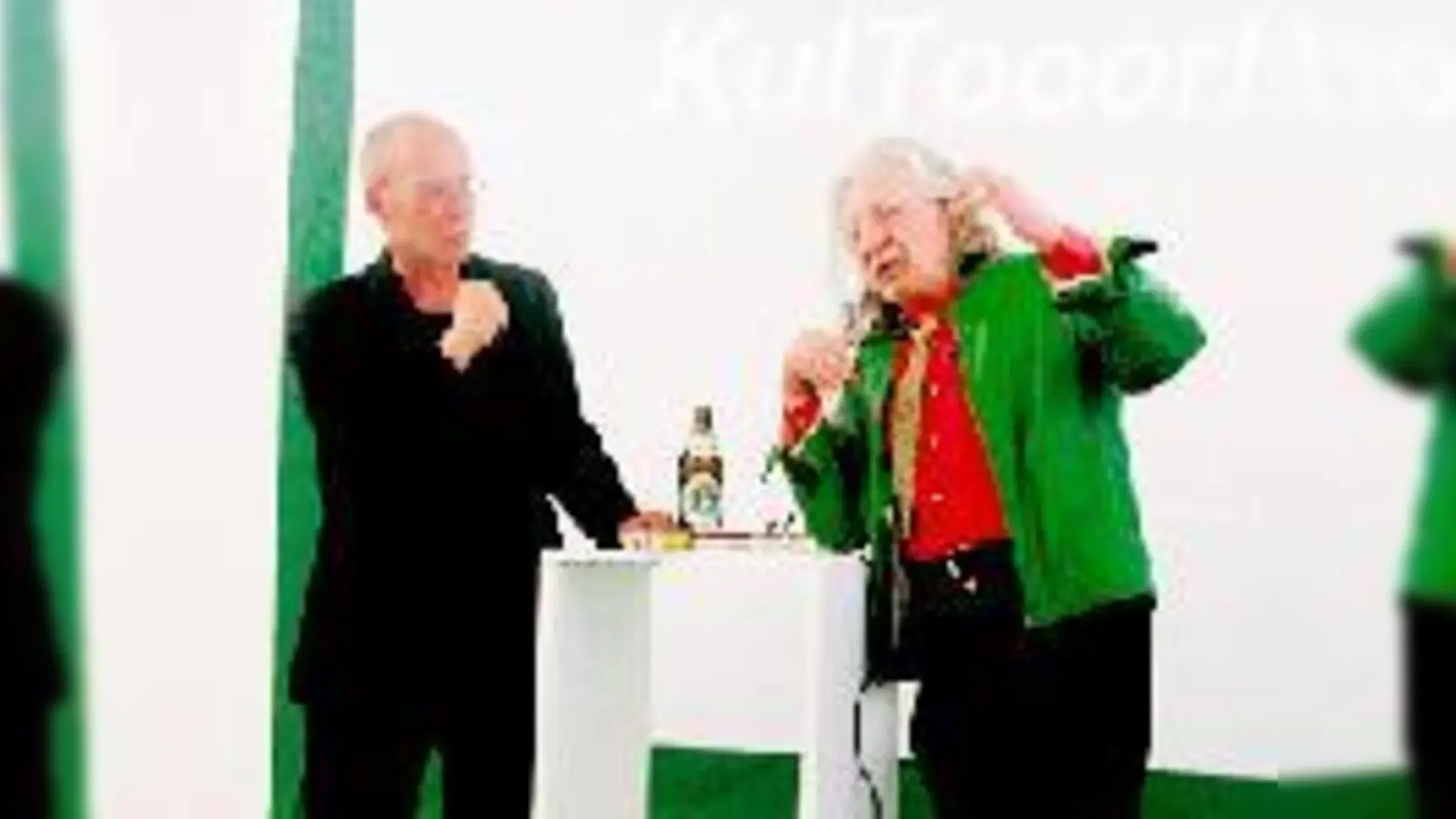 Tobias Lange und Alexeij Sagerer machten in der lothringer 13 am vergangenen Donnerstag einen auf Gerd Delling und Günther Netzer.	 (Foto: ms)