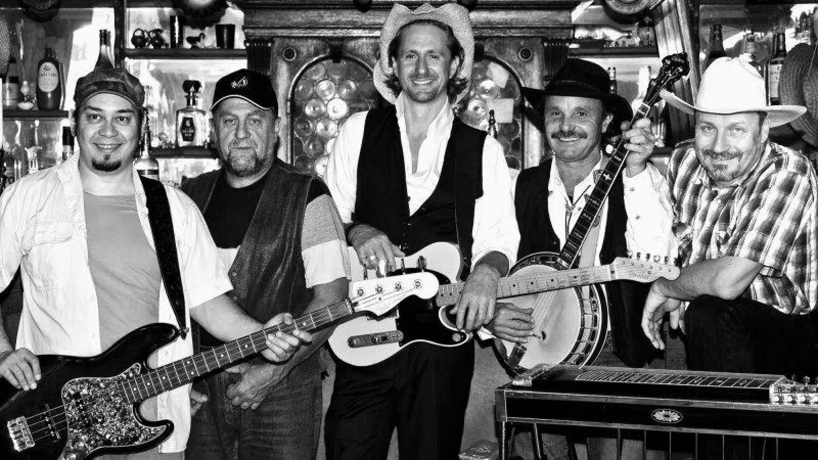 Stilechte Country Band: die Hee Haw Pickin' Band (Foto: © Band)