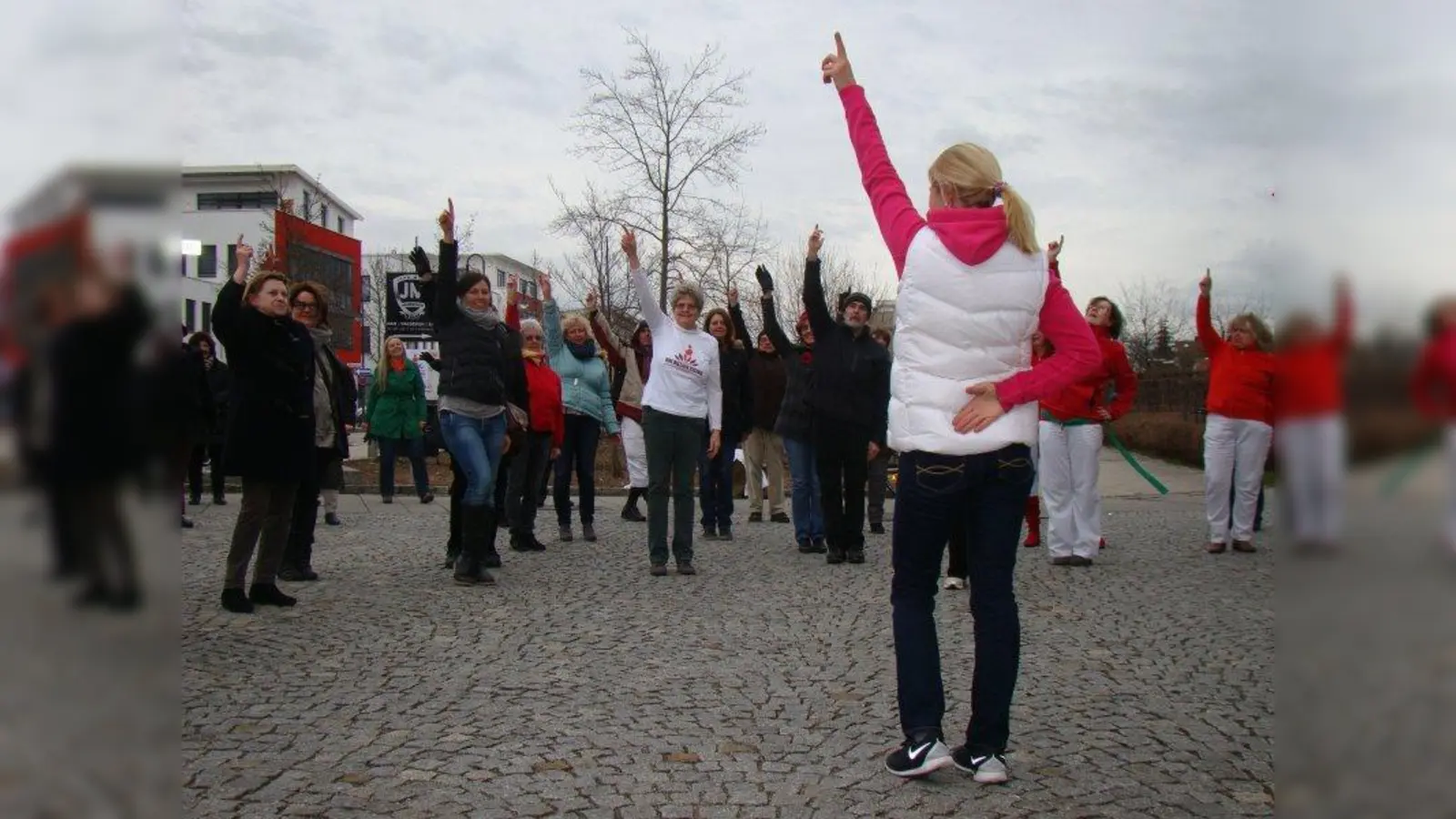 Nach der offiziellen Choreografie wird getanzt. (Foto: pst)