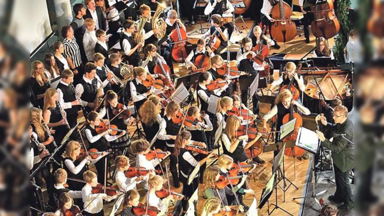 Das Sommerkonzert stellt den unbestrittenen musikalischen Höhepunkt  des Jahres im Kirchseeoner Gymnasium dar.	 (Foto: VA)