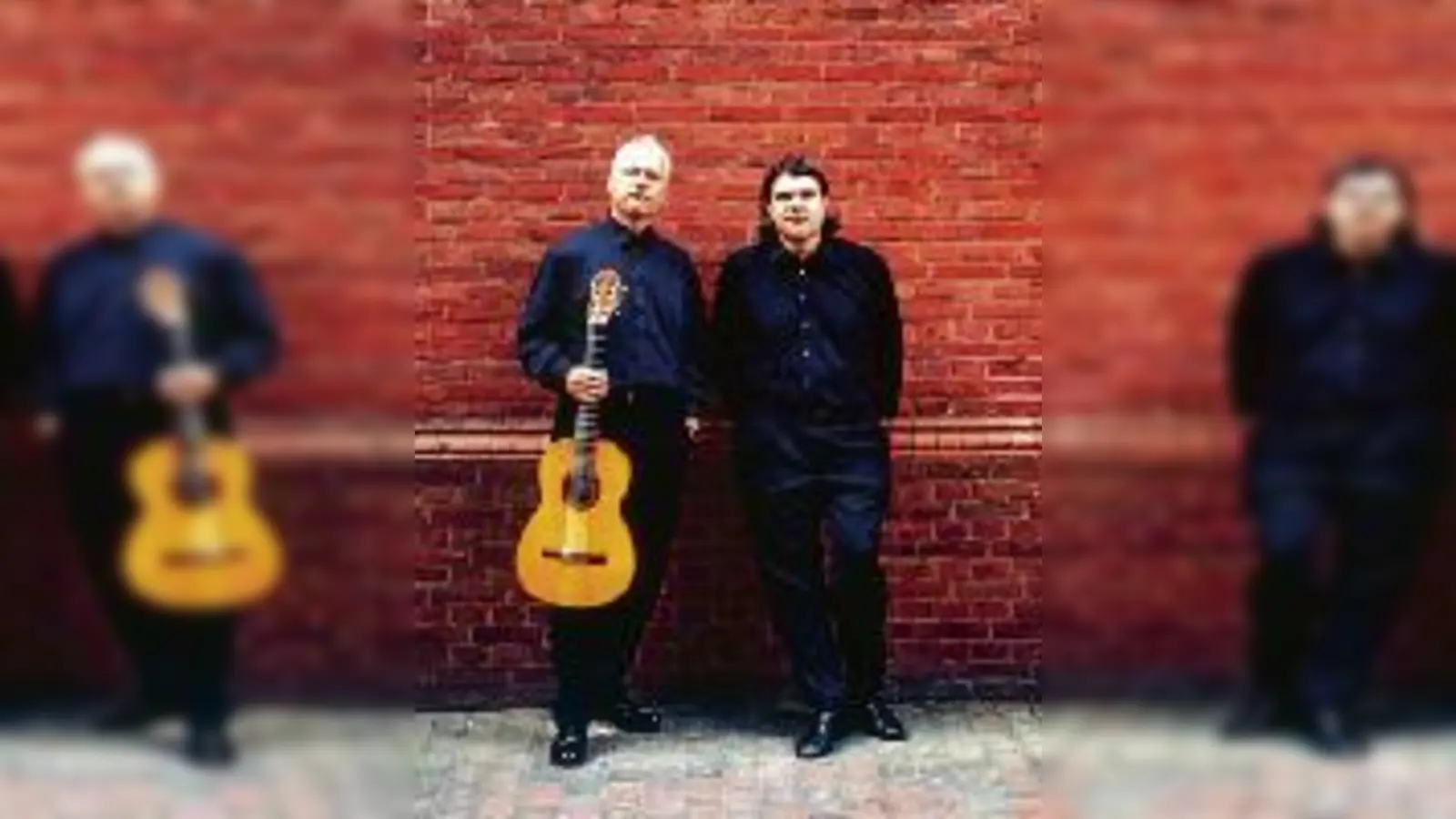 Stephan Stiens (li.) setzt seinen Zyklus »Free Solo« mit Wolf-Matthias Friedrich fort.	  (Foto: Privat)