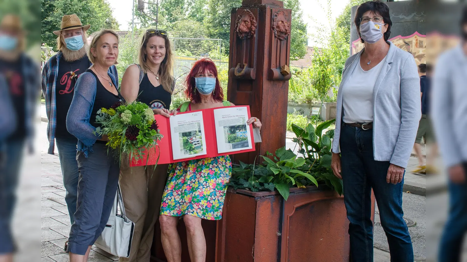 Das Engagement der Bürgerinitiative "Mehr Platz zum Leben" wurde jetzt mit einem 1. Platz bei einem Wettbewerb zur kinderfreundlichen Wohnumfeldgestaltung belohnt. (Foto: Privat)