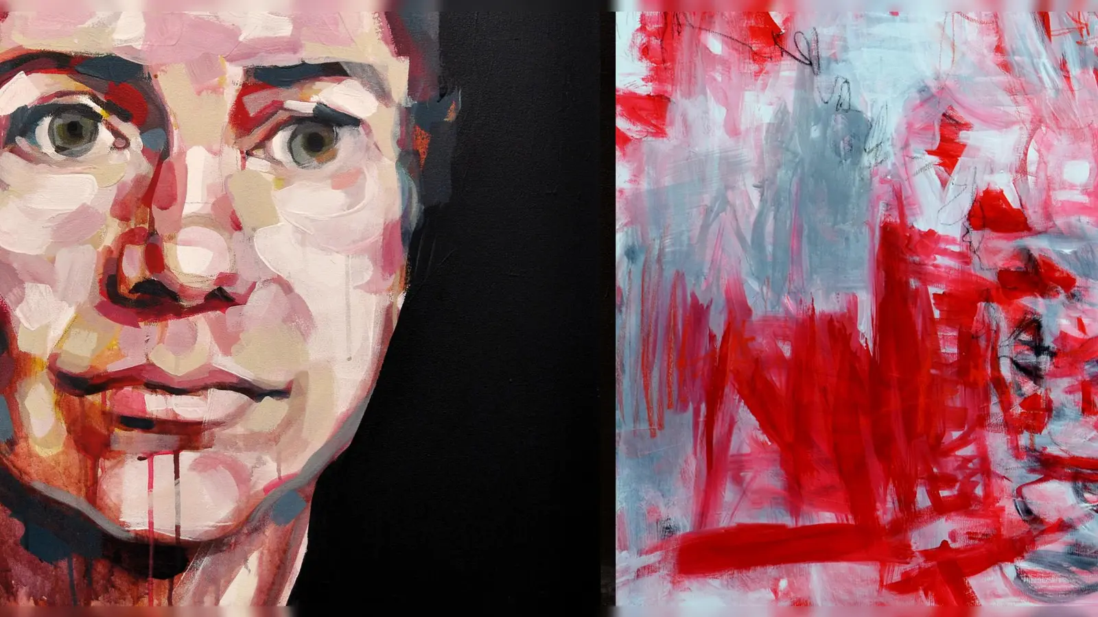 Unter dem Titel „Emotional im Quadrat“ zeigt das Kulturzentrum Trudering ab 16. September Werke von Gabriele Abs und Alzbeta Müller.  (Foto: VA)