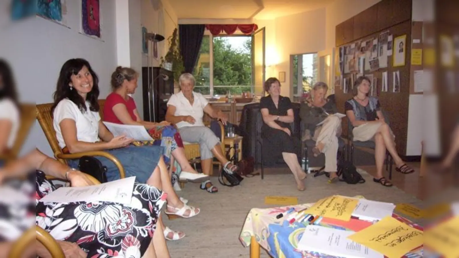 Nachbesprechung der Germeringer Frauentage im Frauen- und Mütterzentrum. (Foto: pi)