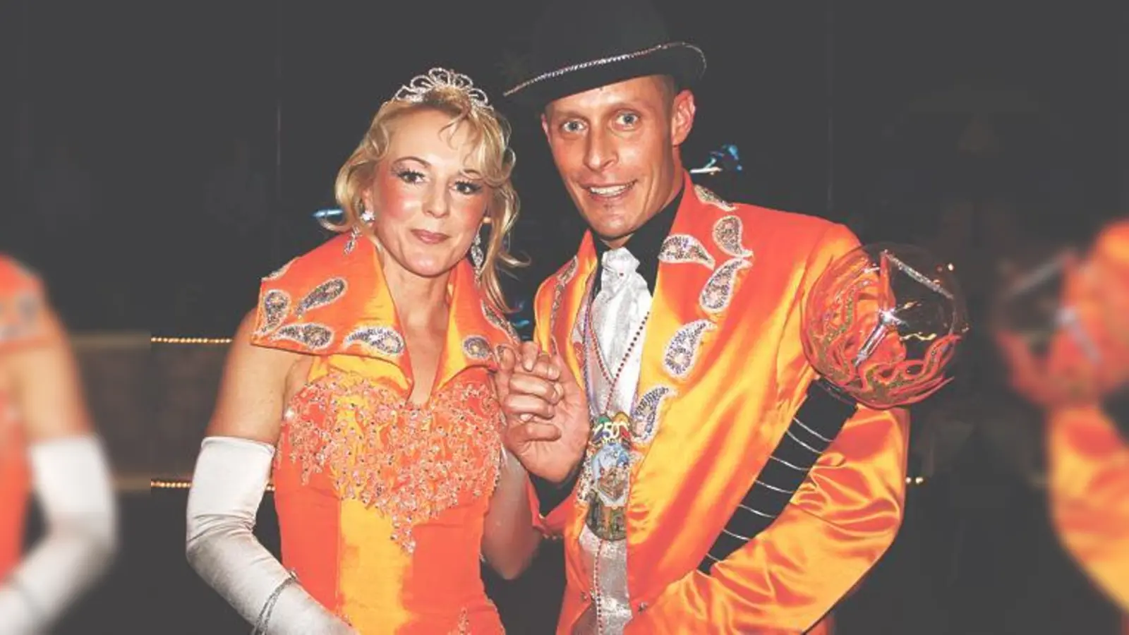 Das Moosacher Prinzenpaar 2012: Prinz Tom I. und Prinzessin Barbara I.	 (Foto: ws)