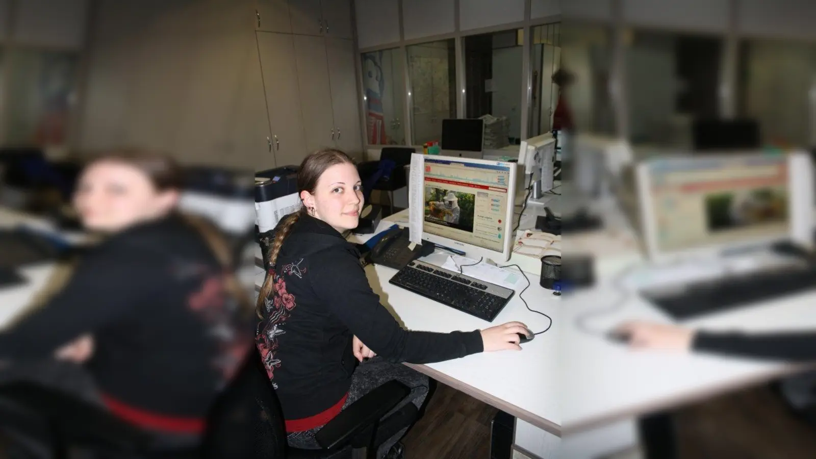 Jasmin Seidl absolvierte ein dreimonatiges Praktikum in der Redaktion der Münchner Wochenanzeiger. (Foto: eis)