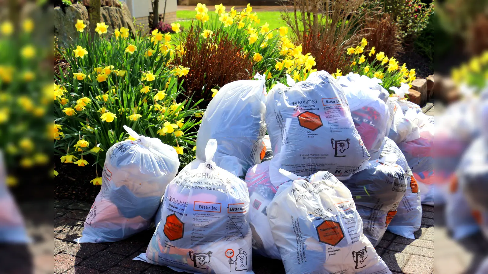 Die Kolpingsfamilien Erding, Altenerding und Klettham sammeln am Samstag, 25. April, Kleider und Altpapier.  (Foto: Kolping)