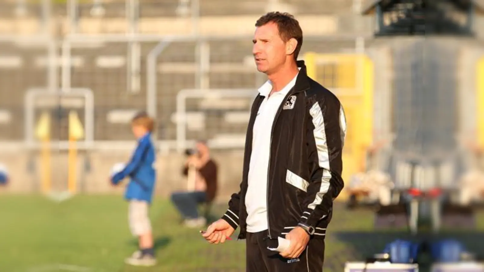 Löwen-U23-Trainer Bernhard Winkler.  (Foto: A. Wild)