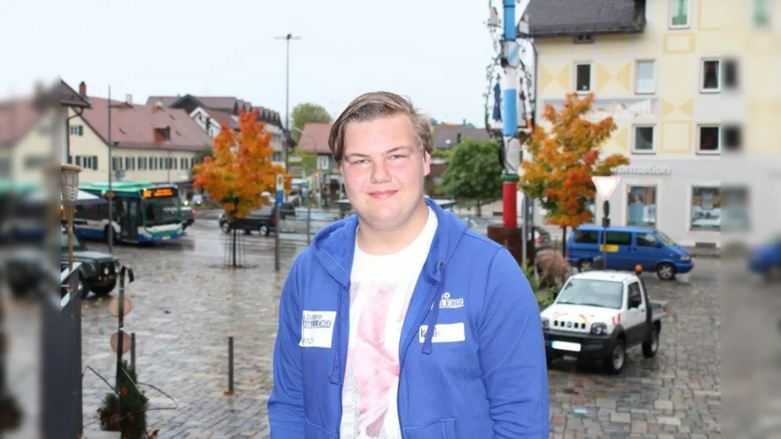 Kevin Baldauf, 16 Jahre, Filiale Murnau: „Die ALDI SÜD Azubi Challenge macht Spaß. Das wird ein total spannender Tag. Außerdem kann man die anderen Auszubildenden besser kennen lernen. Wir sind in einem Team am Start und die Teamarbeit ist auch in unserem Job sehr wichtig und gehört dazu.“ (Foto: sb)