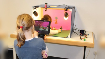 Trickfilme drehen und mehr können Kinder ab 7 in Workshops lernen und ausprobieren. (Foto: PS/SPIELkultur e.V.)