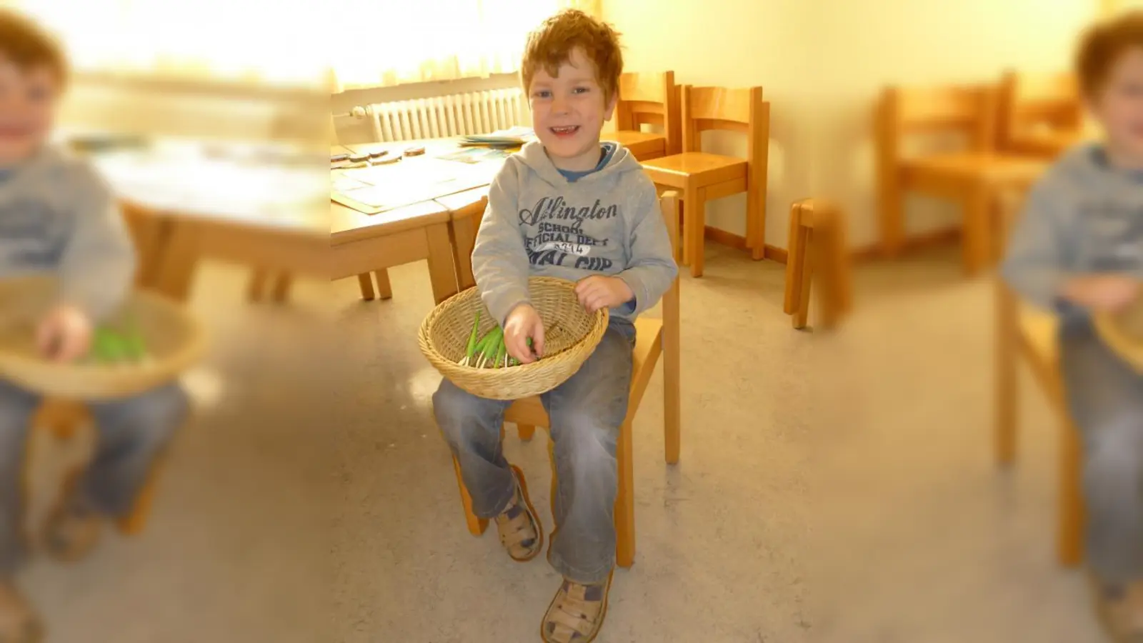 Gemeinsam mit seinen Eltern hat Zacharie sich schon ein Weihnachtsgeschenk für seine Großeltern ausgedacht: „Der Oma schenke ich eine Puppe und für meinen Opa habe ich Stifte und Pinsel und ein Blatt. Wir haben schon welche gekauft“, erzählt der vierjährige Zacharie. Das Malen hat Zacharie sich bei seinem Opa abgeschaut und daher wird er den Großeltern auch noch selbstgemalte Bilder schenken. Was genau letztlich auf den Bildern zu sehen sein wird, steht für Zacharie aber noch nicht fest: „Ich weiß noch nicht was ich male. Letztes Jahr habe ich einen Dinosaurier gemalt.“ An die Reaktion der Großeltern auf sein letztes Weihnachtsgeschenk kann Zacharie sich noch gut erinnern: „Sie haben sich gefreut und danke schön gesagt.“ (Foto: BK)