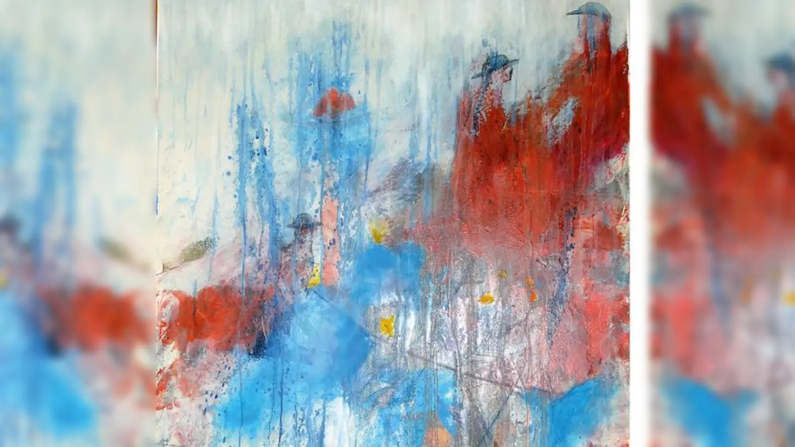 Das Ölgemälde »Mysterie« ist Teil der Ausstellung.  	 (Foto: Eva Hoffmann)