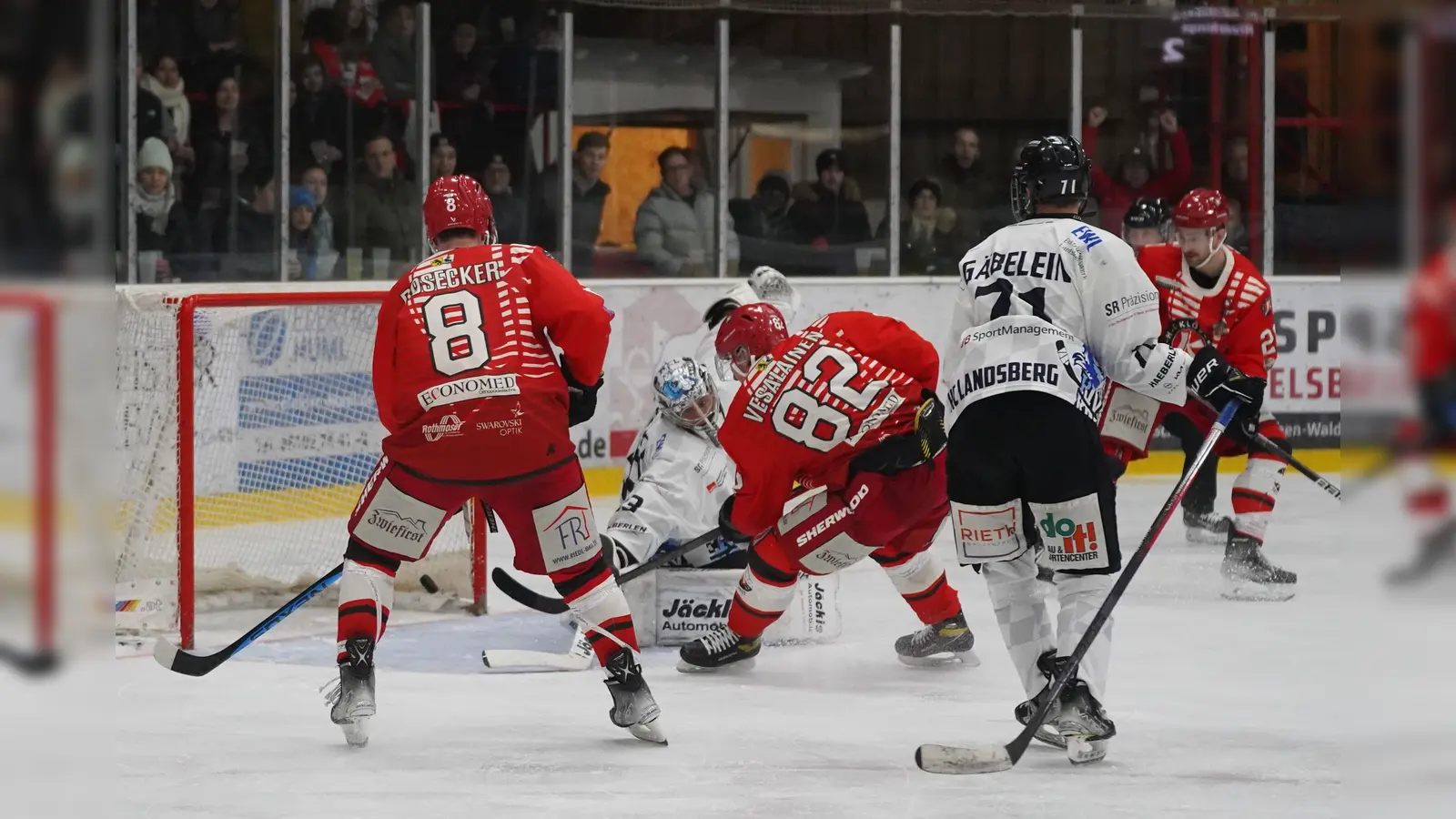 Der EHC Klostersee bleibt weiter glücklos: Auch bei den Landesberg Riverkings gab es keine Punkte für das Schlusslicht der Oberliga Süd. (Foto: smg/EHC)