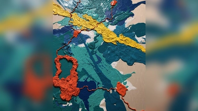 Neben den abstrakten Werken werden auch zeitlose florale Motive, sowie Tiermotive und Portraits zu sehen sein. (Foto: Sammy Zwang)