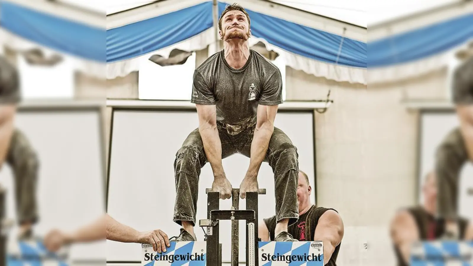 33. Int. Bayerische Meisterschaft im Steinheben. Am Sonntag, 29. Juni im Markus Wasmeier Freilichtmuseum.	 (F.: Wasmeier)