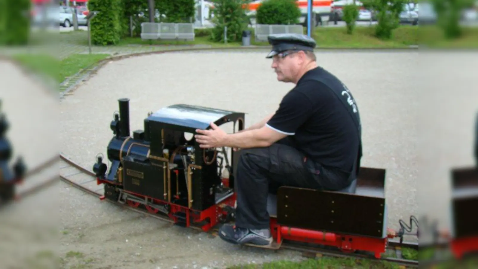 Auf eine Fahrt mit der Dampflok können sich die Kleinen freuen. (Foto: pst)
