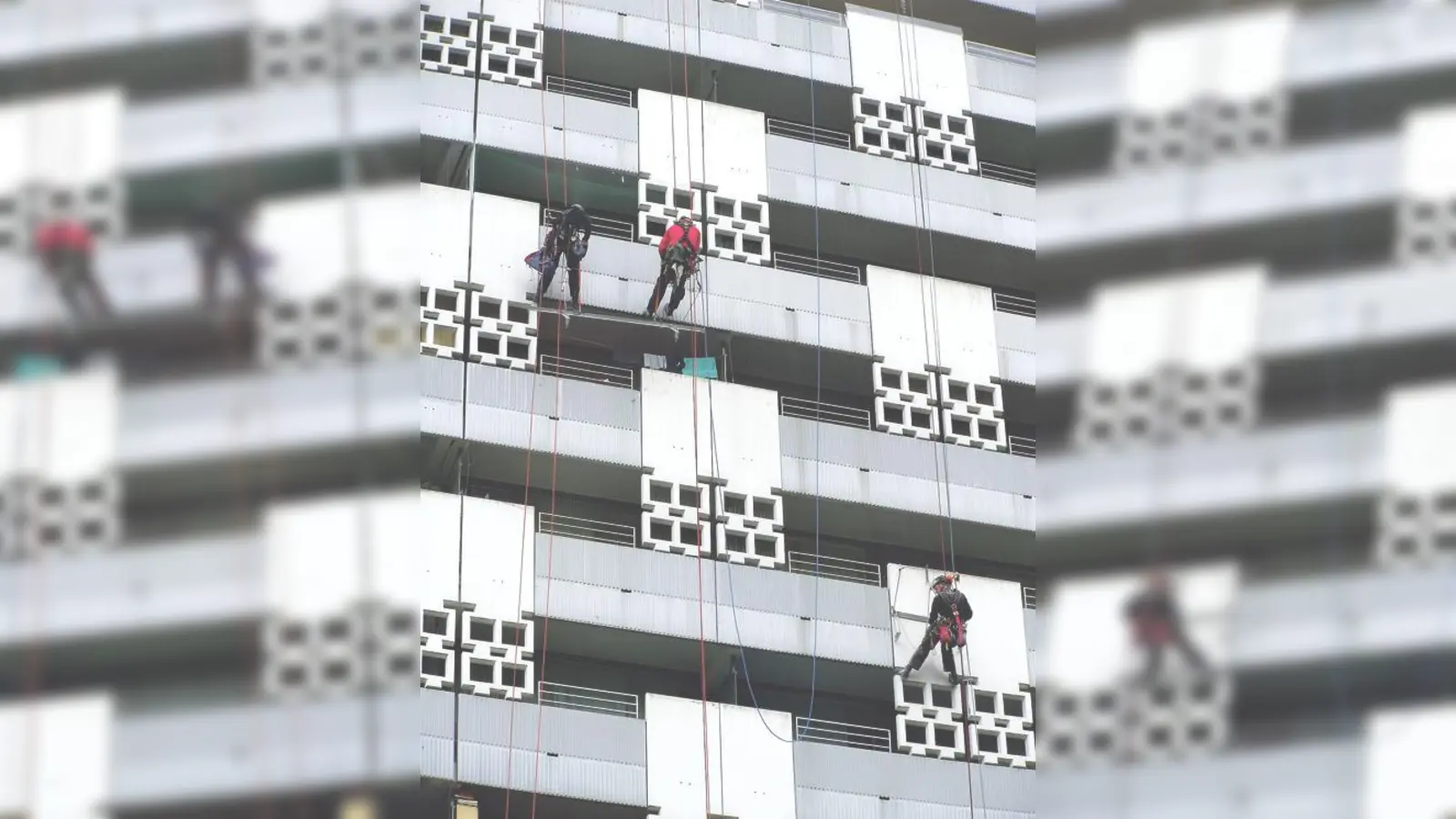 Ist vor allem durch seine Hochhäuser bekannt: Der Arabellapark.	 (Foto: Birgit Möller-Arnsberg)