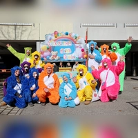 Letztes Jahr mit dabei: die kunterbunten Glücksbärchies. (Foto: Tanja Fiedler)