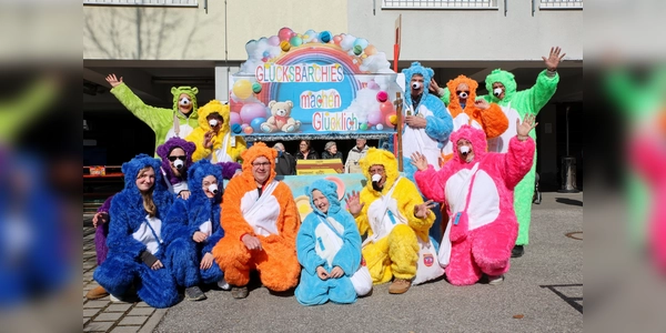 Letztes Jahr mit dabei: die kunterbunten Glücksbärchies. (Foto: Tanja Fiedler)