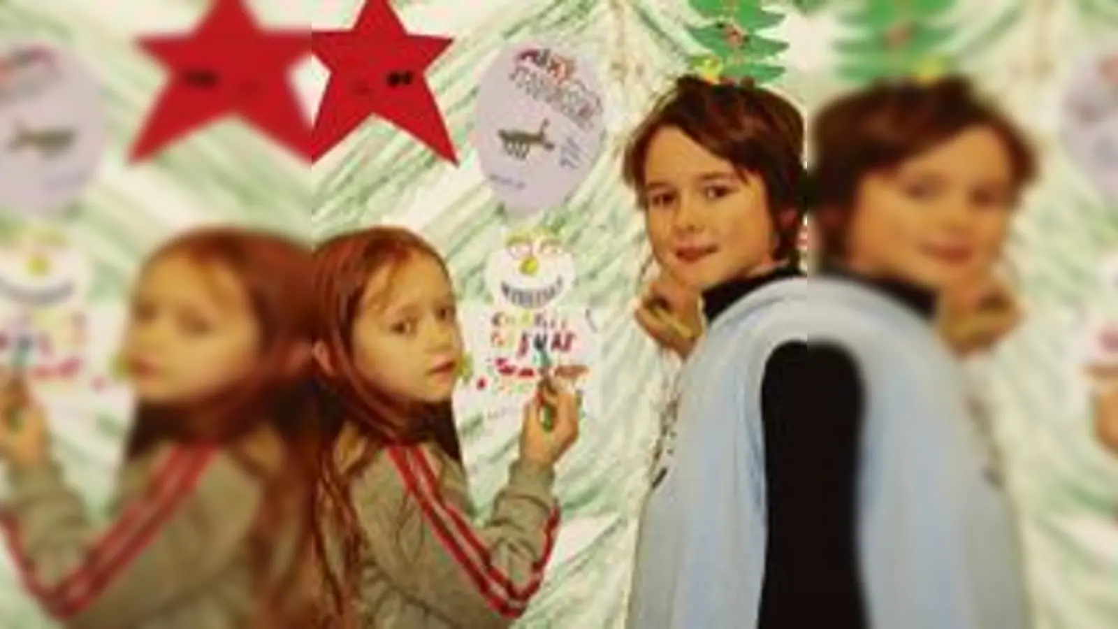 Die kleinen Besucher malten mit viel Liebe, was Weihnachten für sie bedeutet. 	 (Foto: NEUE WEGE)