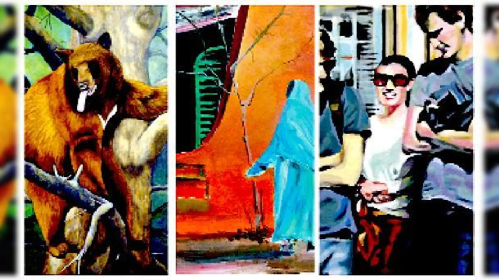 Drei Künstler, drei Stadtteile, drei Ausstellungen. Am Anfang präsentieren sich Stocker, Altman und Reiter im Schloss Blutenburg.	 (Foto: VA)