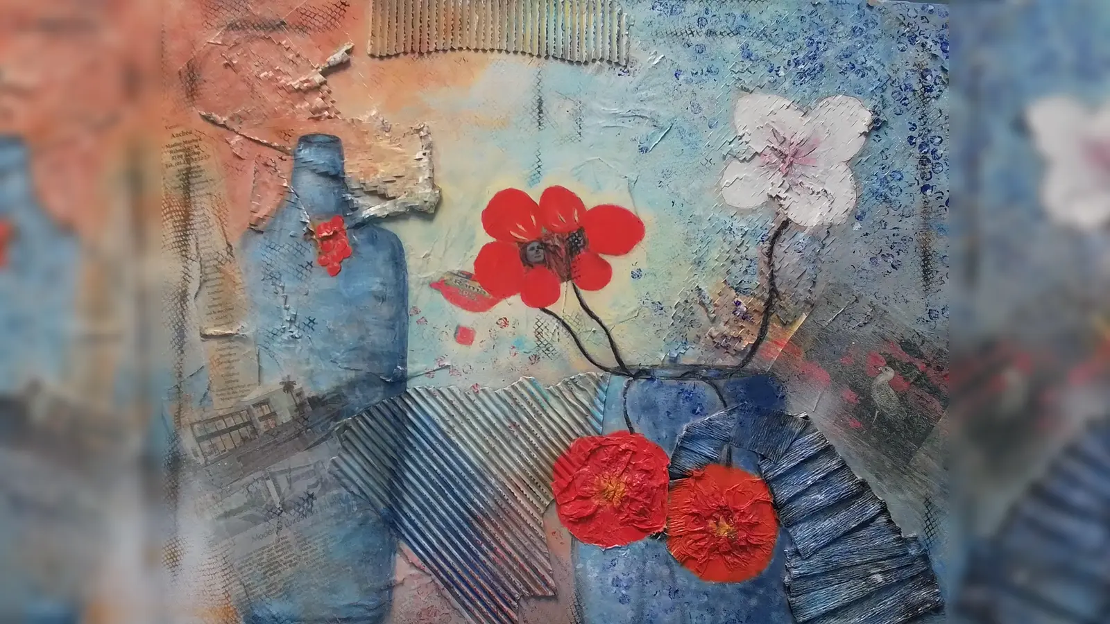 „La nature presque morte” heißt dieses Kunstwerk von Elisabeth Bàton. (Foto: Gemeinde Grasbrunn)