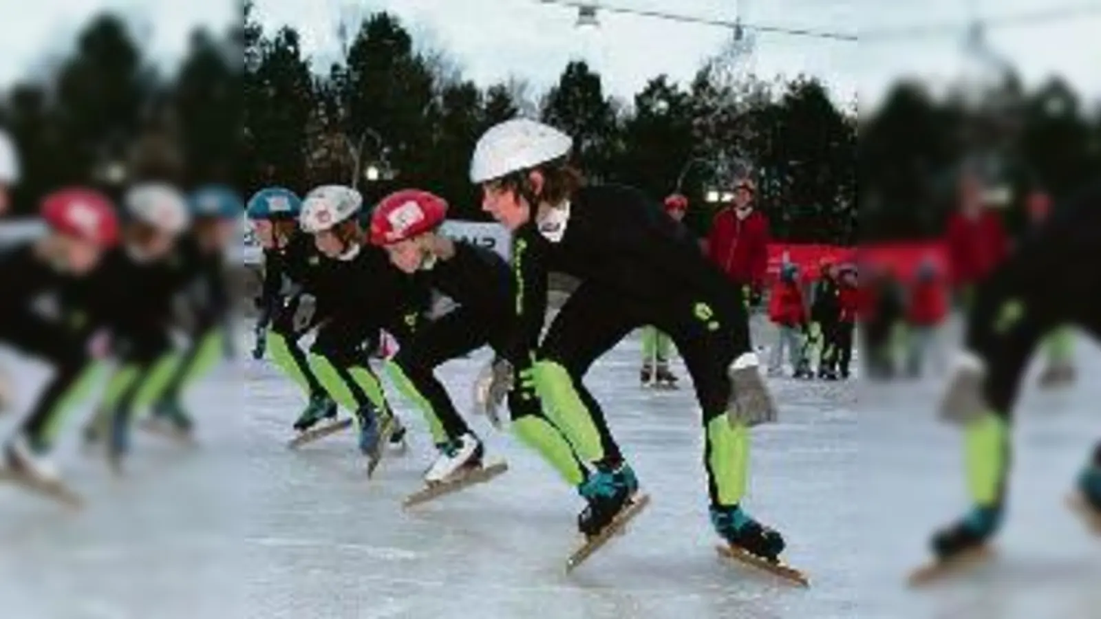 Beim Junior Challenge am 17. und 18. Januar in der Münchner Olympiaeislaufhalle treten die besten Short Tracker gegeneinander an.  (Foto: Privat)