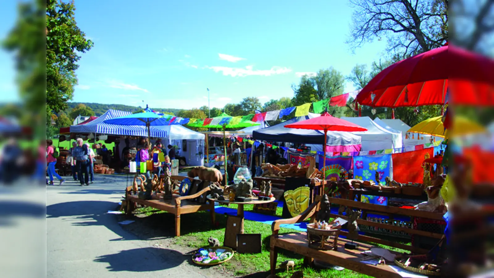 Der Promenadenmarkt Herrsching lädt am langen Wochenende zum Bummeln ein.. (Foto: G.E.J.A.)