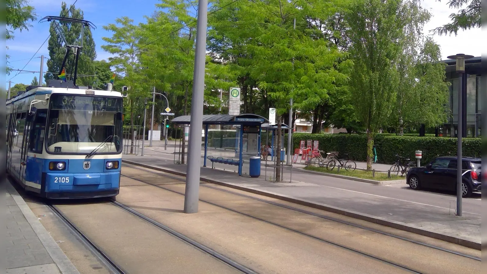 Ein Thema wird der neue Tram-Abschnitt zum S-Bahnhof Johanneskirchen sein. (Foto: bas)