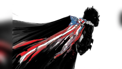 ﻿Batman von Jock, Mark Simpson (*1972), bekannt als Jock, hat diverse Cover für Batman erstellt.Er hat auch an dem Film „Batman: Begins“ von Warner Bros sowie an der TV-Serie „Gotham“ mitgearbeitet. (Foto: ﻿﻿﻿Jock & TM DC Comics. All Rights Reserved.)