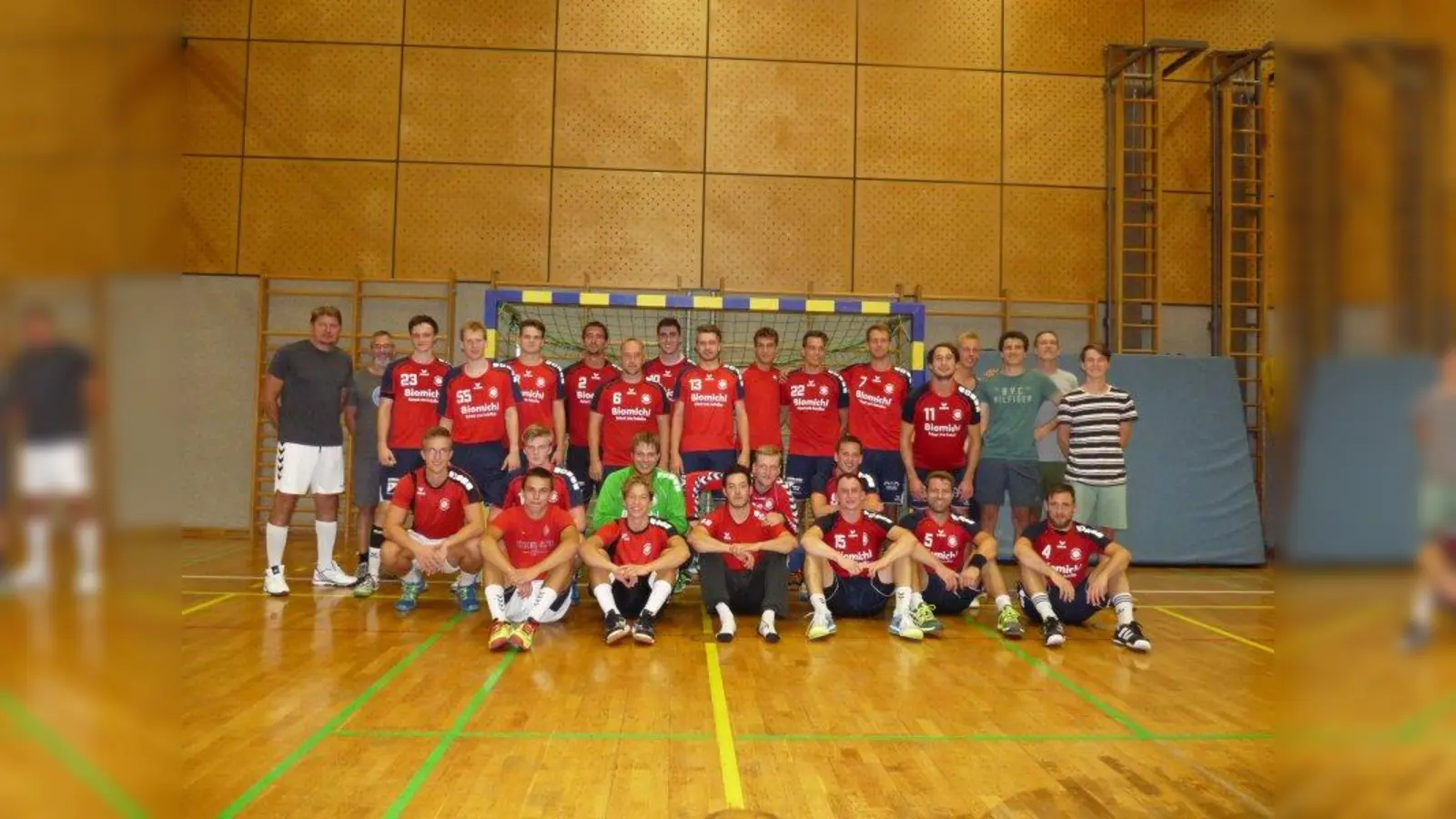 Die Handball-Herren des TSV Weilheim wurden Vizemeister in der Bezirksoberliga. (Foto: Beinlich)