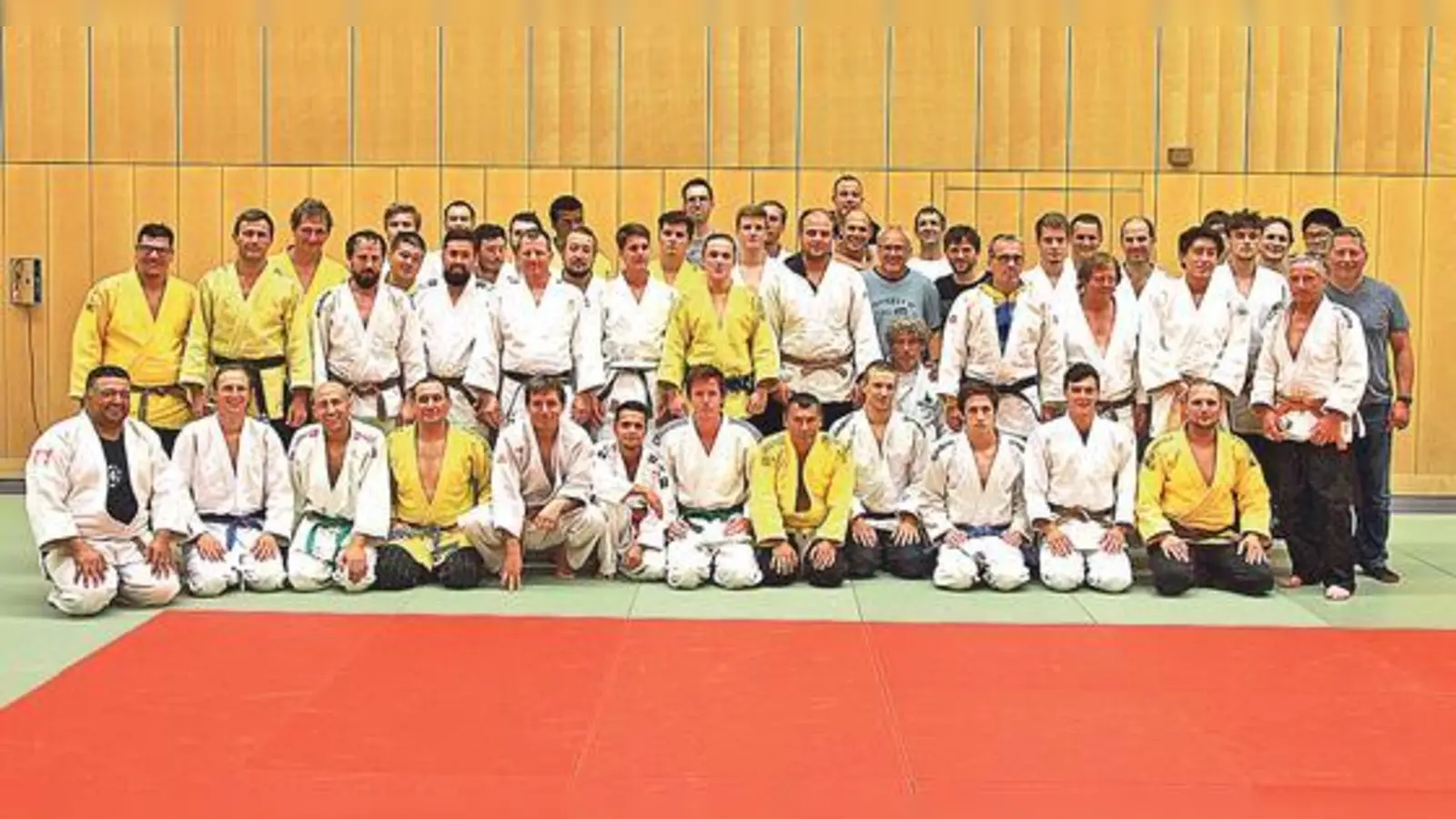 Judokreisliga 2018  (Foto: Wenn erfahrene Judohasen auf Youngster treffen. 	Foto Peter Franz)