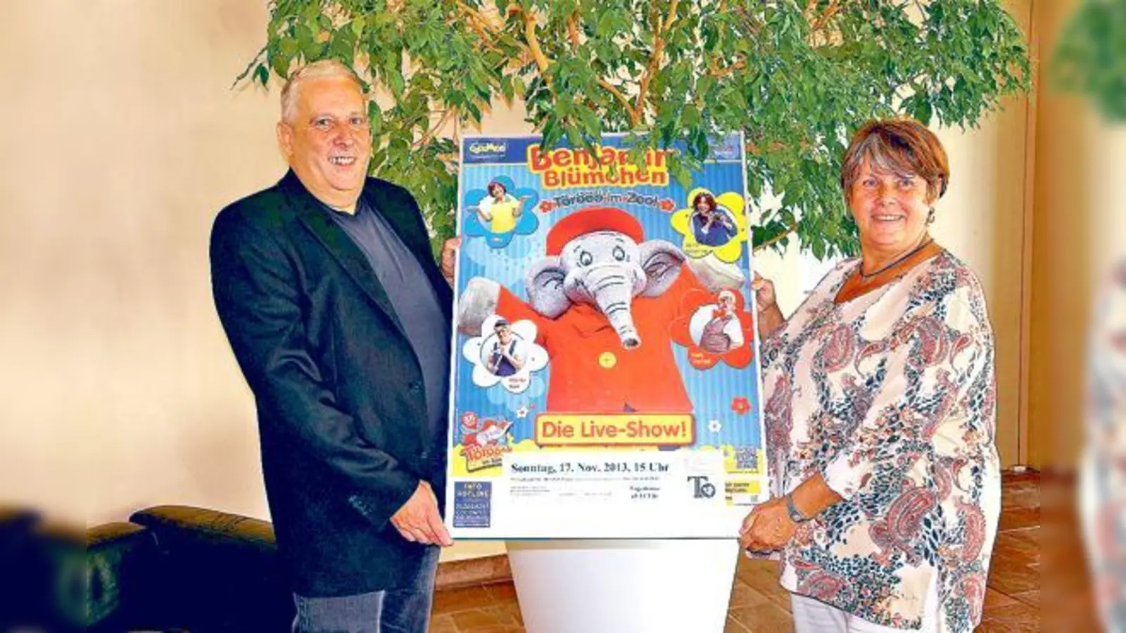 Der neue Kulturchef in Taufkirchen, Markus Blume, hier mit Bürgermeisterin Angelika Steidle, will auch die ganz jungen Bürger ins Theater locken.	 (Foto: hw)