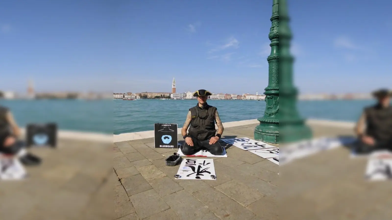 Mike Spike Froidl in Venedig: „A tribute to Fluxus” lautet der Titel des Abends am 25. Mai. (Foto: © Froidl)