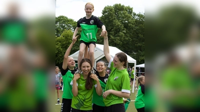Die Handballer (hier die Mädchen) des TSV Forstenried freuen sich auf das große Event. (Foto: TSV)