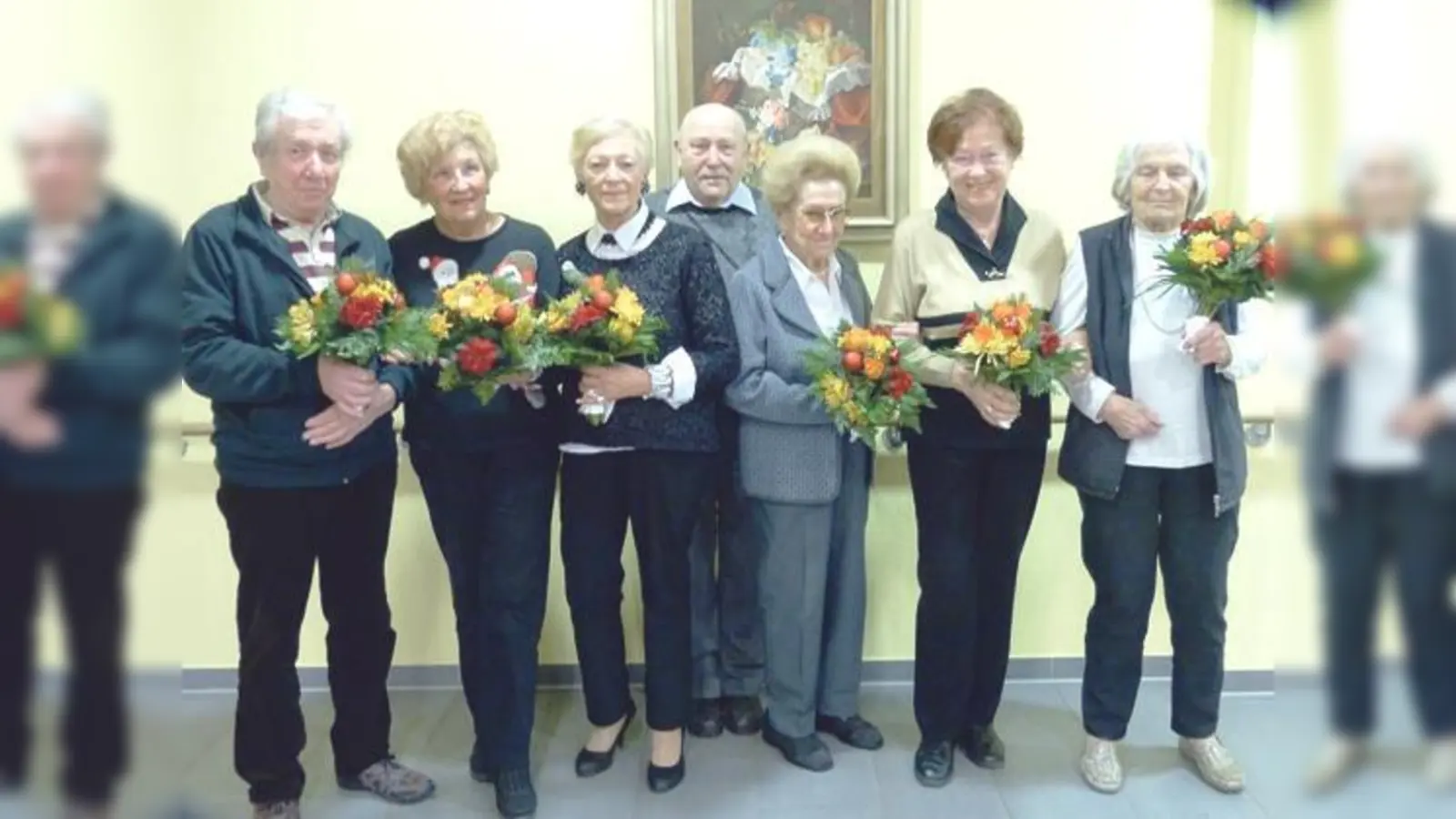 Adolf Bartel, Josefine Hoth, Elisabeth Phillipp, Herbert Penn, Therese Eberl, Gabriele Mikula und Theresia Kunstwadl (v. l.) wurden gewählt.               (Foto: VA)