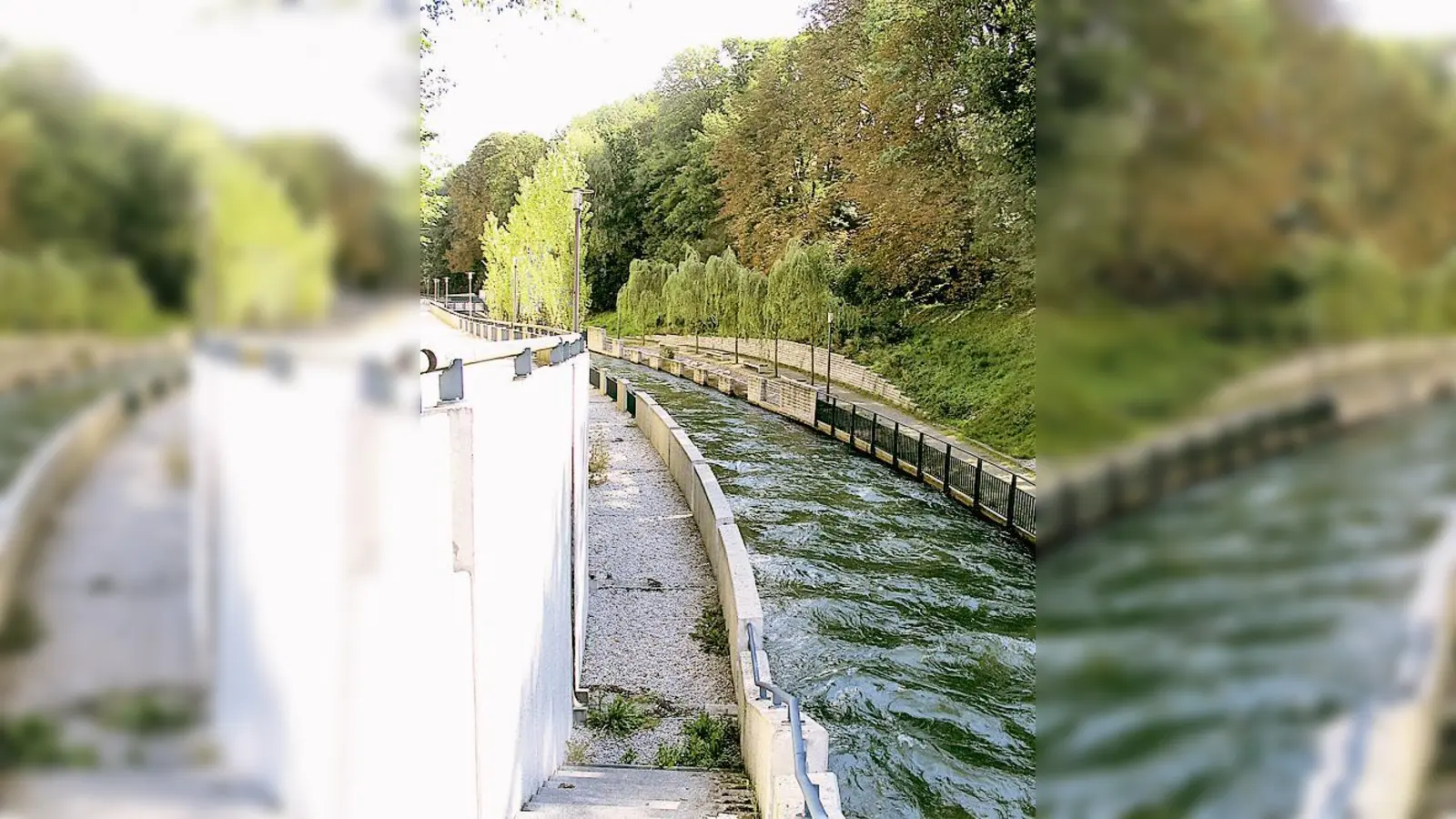 Prägte die Geschichte und Entwicklung der Au: Der Mühlbach.	 (Foto: VA)