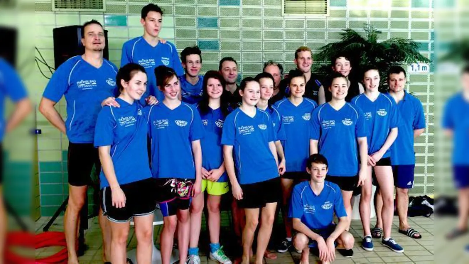 Die Damen- und Herrenmannschaften des Schwimmvereins Ottobrunn dürfen sich über hervorragende Leistungen und Plätze freuen.	 (Foto: Privat)