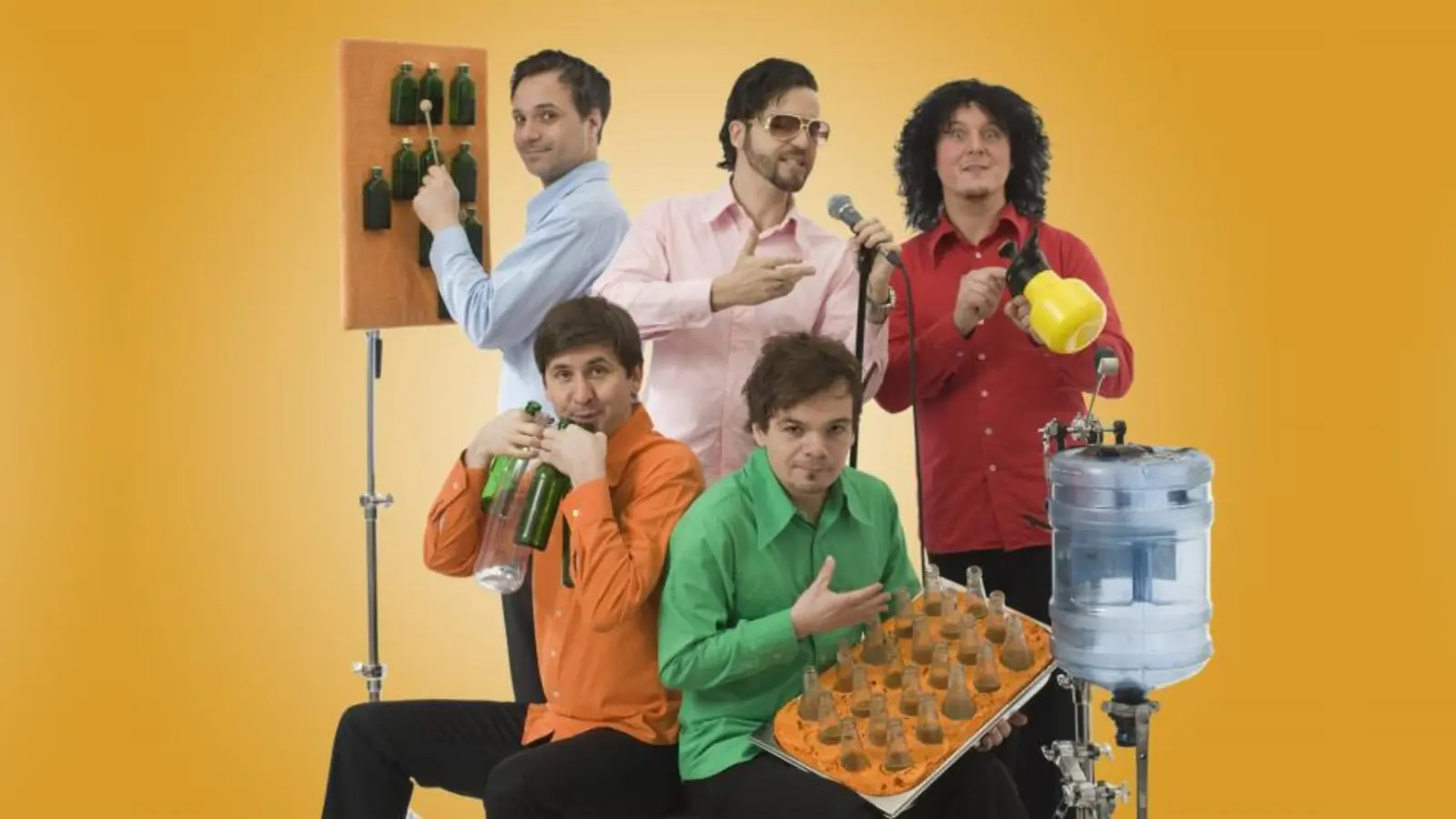 Das GlasBlasSing Quintett. (Foto: Stefan M. Rother)