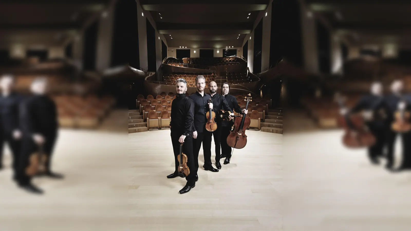 Das Quartetto di Cremona tritt am 21. Januar im August-Everding-Saal auf. (Foto: VA)