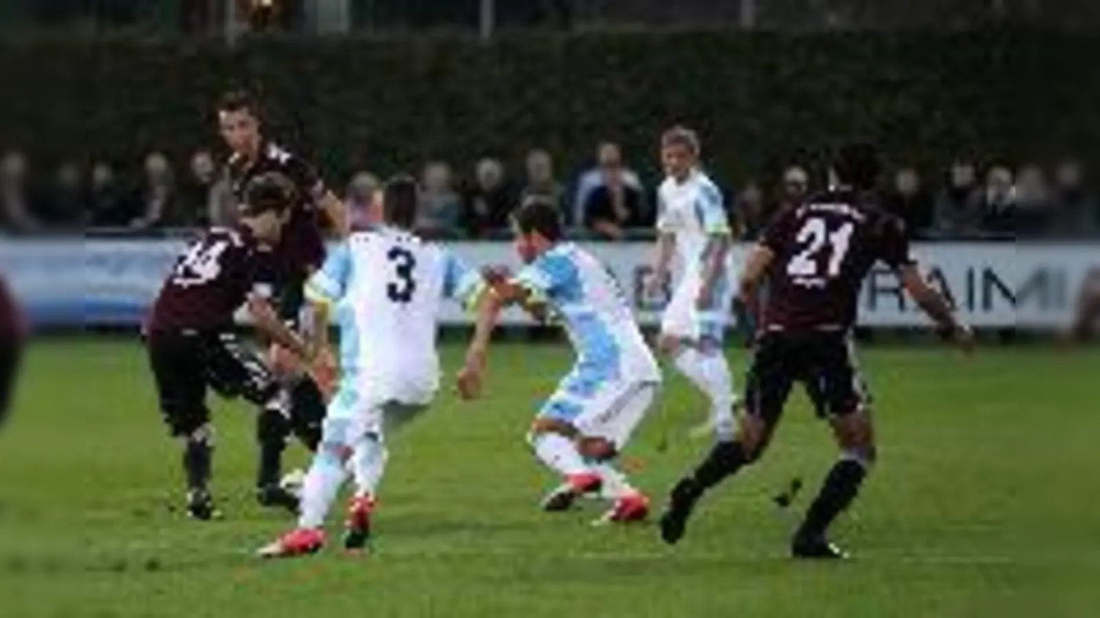 Unglücklich im Heimstettener Sportpark: Die U21 des TSV 1860.  (Foto: A. Wild)