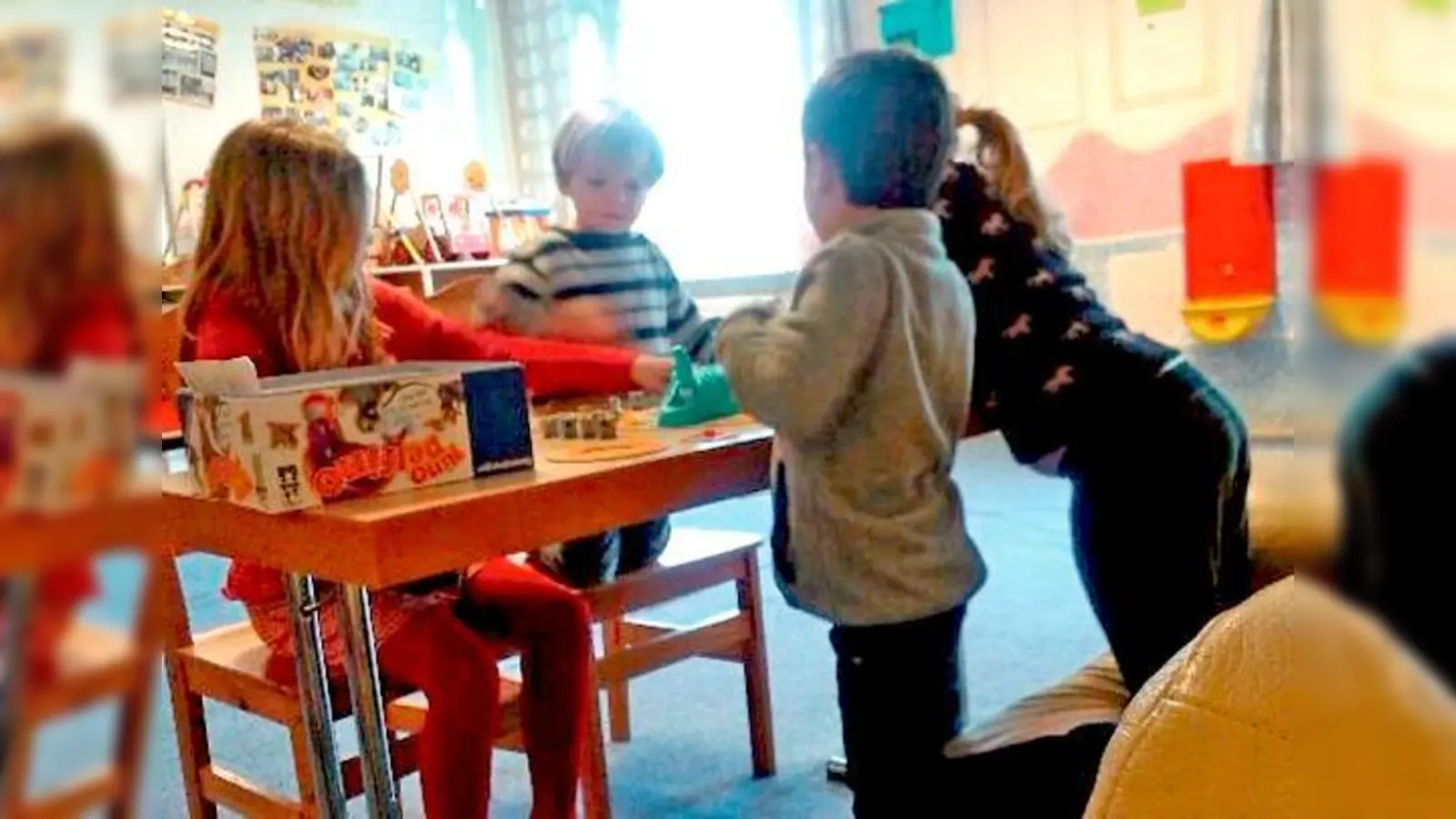Beim Spiele-Brunch können die Kinder zusammen spielen.	 (Foto: VA)