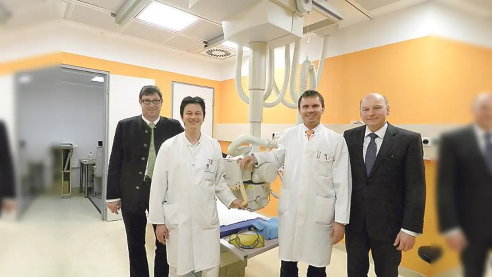 Martin Bayerstorfer, PD Dr. Lorenz Bott-Flügel, Prof. Dr. Gerhard Konrad, Sándor Mohácsi (v. li.). 	 (Foto: privat)