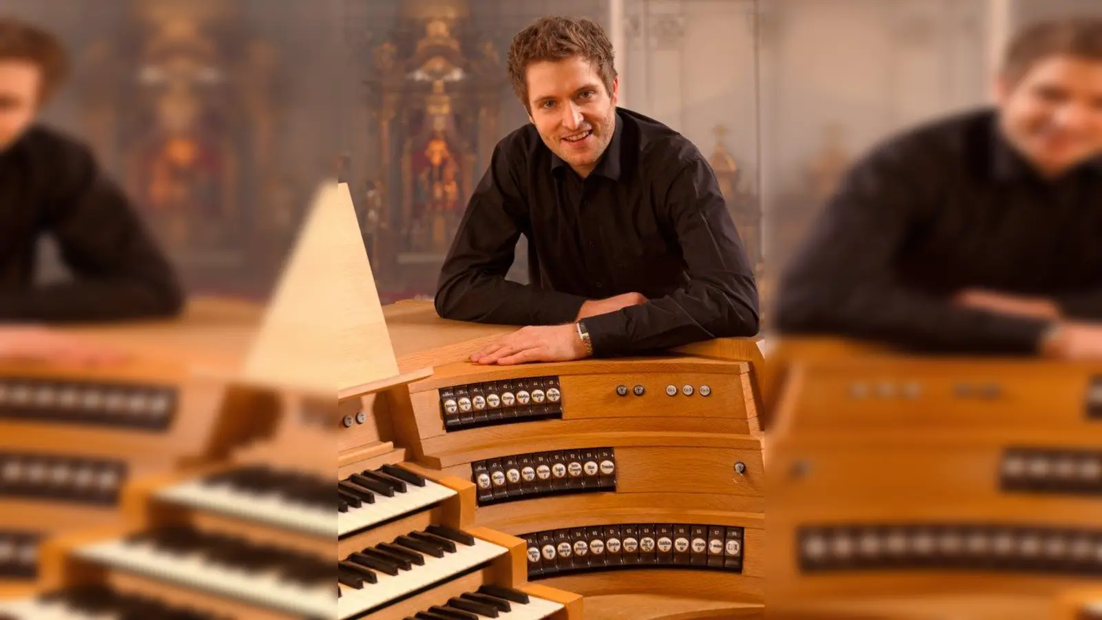 Christian Bischof ist Organist und Leiter des Kammerchors St. Margaret. (Foto: Joachim Böhler)