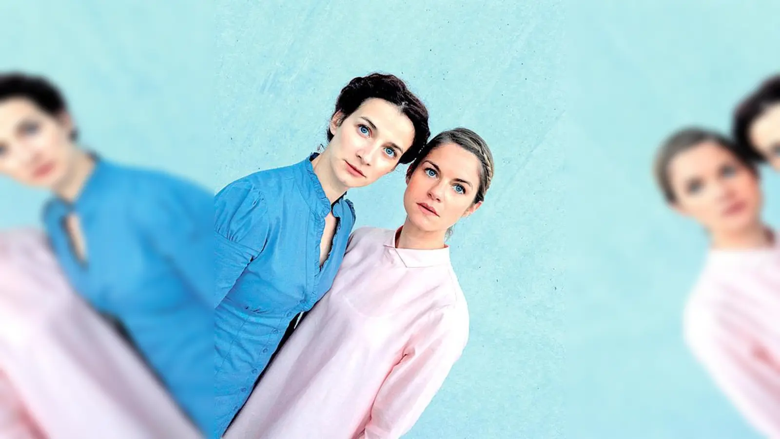 Lili Gesler und Lucy Scherer geben eine zweite Vorstellung von »Das rote Fahrrad«.	 (Foto: VA)