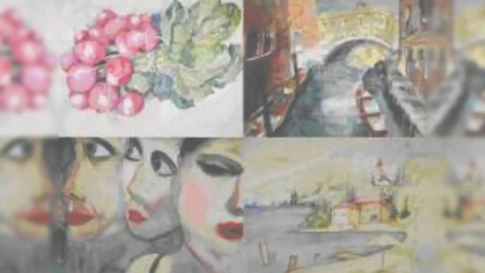 Aquarelle von Doris Ehrl-Jakob.	 (Foto: VA)