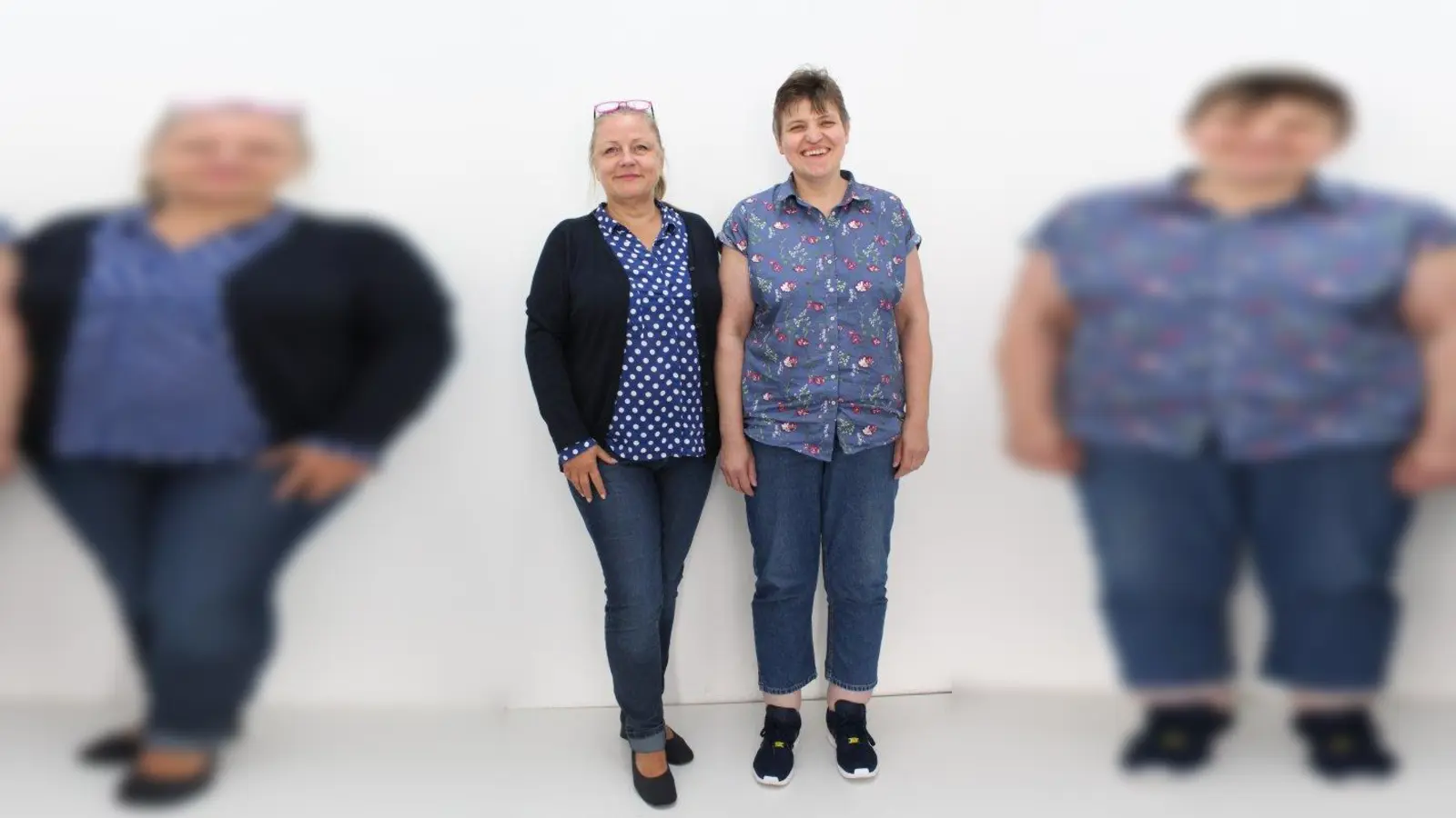 Roswitha Heinrich und Angela Coccia-Pyssa wollen die Pfunde purzeln lassen. (Foto: Easylife)